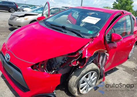 2017 Toyota Prius C Two из США, поврежденный, VIN JTDKDTB30H1592558